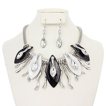 METAL INSPIRED FASHION NECKLACE SET