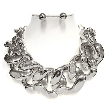 BEEFY CHAIN NECKLACE SET