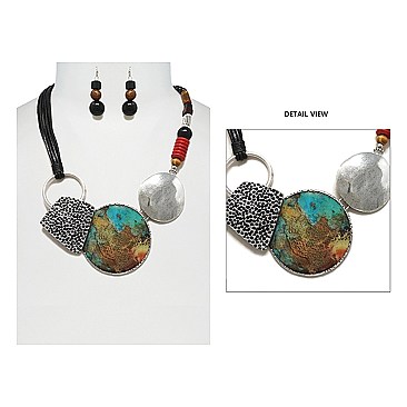 FASHION METAL NECKLACE SET