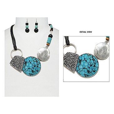 FASHION METAL NECKLACE SET