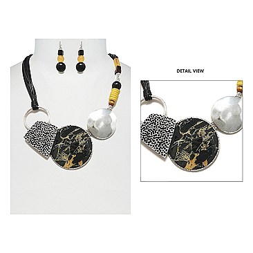 FASHION METAL NECKLACE SET