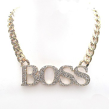 BOSS CHAIN NECKLACE
