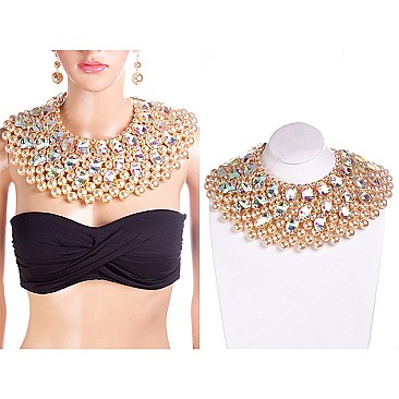 BIB NECKLACE SET