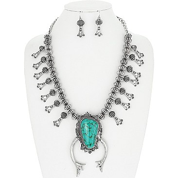 SQUASH BLOSSOM NECKLACE SET