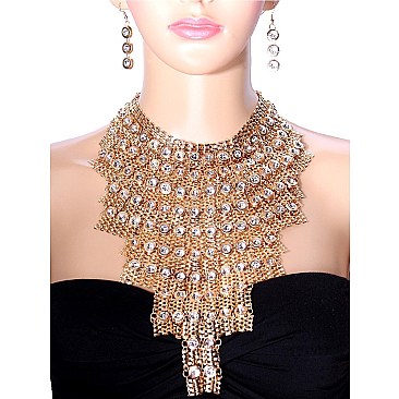 ELEGANT BIB NECKLACE