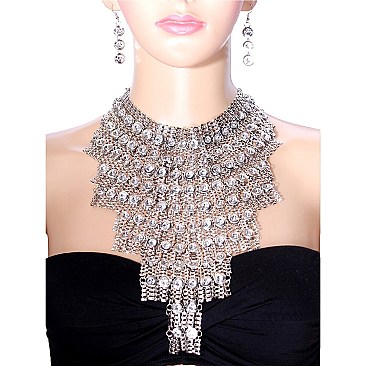 ELEGANT BIB NECKLACE