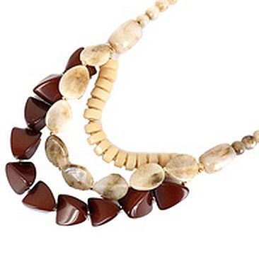 BEADED FASHION NECKLACE