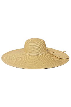 CLASSIC STRAW OVERSIZED FLOPPY SUN HAT