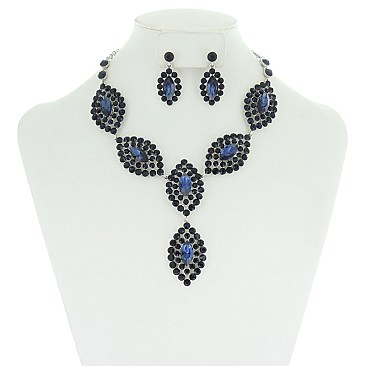 Vintage Style Necklace And Earring Set MEZNBQ72