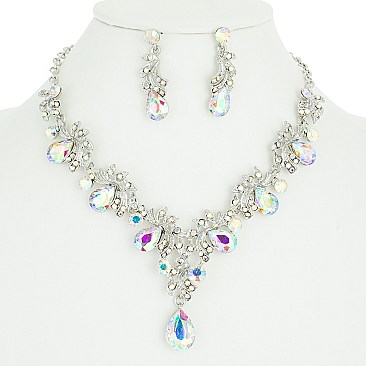 COCKTAIL PARTY VINE DROP NECKLACE SET