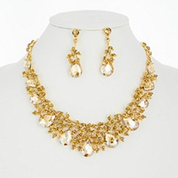 BRANCHED VINE PARTY NECKLACE SET