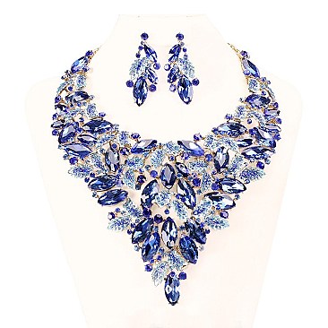 FASHIONABLE RHINESTONE STATEMENT SET