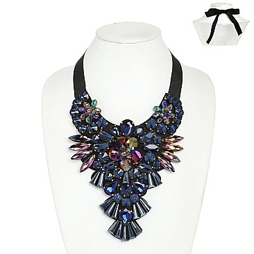 XLARGE CAPTIVATING Costume Statement Chunky Collar Necklace