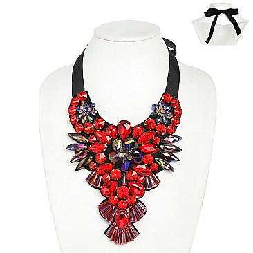 XLARGE CAPTIVATING Costume Statement Chunky Collar Necklace