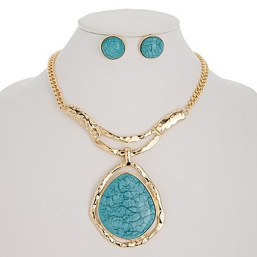 CHARMING CASTING NECKLACE SET