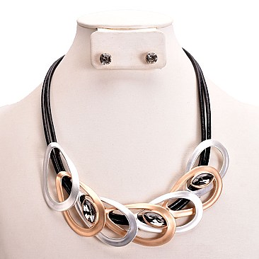 GEO ART MIXED METAL SET