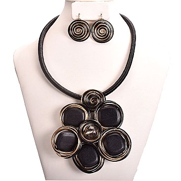 LARGE BEADED FLOWER WIRE SET