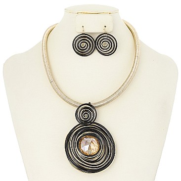 HANDMADE FASHION NECKLACE SET