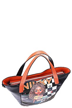 Nikky by Nicole Lee SASHA THE CUTIE TOTE BAG