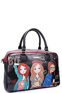 GIRLS WANT TO HAVE FUN BOSTON BAG Nikky by Nicole Lee