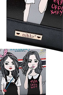 TWIN SISTER BACKPACK Nikky by Nicole Lee