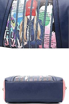 KIMBERLY FALLS IN LOVE BOSTON BAG Nikky by Nicole Lee