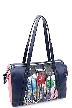 KIMBERLY FALLS IN LOVE BOSTON BAG Nikky by Nicole Lee