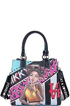 I HAVE A SECRET PRINT TOTE BAG Nikky by Nicole Lee