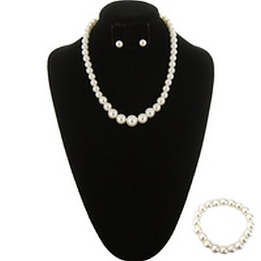 PEARL NECKLACE SET