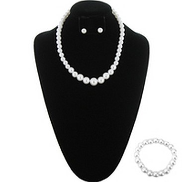 PEARL NECKLACE SET