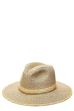 CHIC STYLISH PANAMA FEDORA HAT