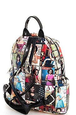 Alba Magazine Chic Backpack