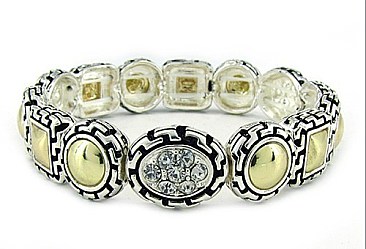 OB02393TTCRY  Texture Stretch Bracelet