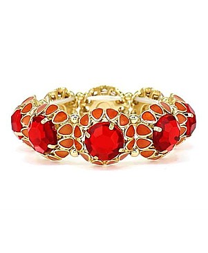 COLOR CRYSTAL STONE BRACELET