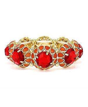 COLOR CRYSTAL STONE BRACELET