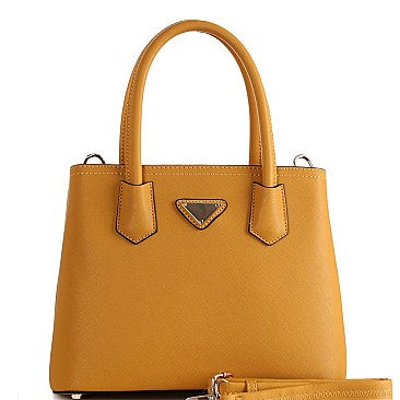 Structured 2-Way Medium Satchel