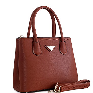 Structured 2-Way Medium Satchel
