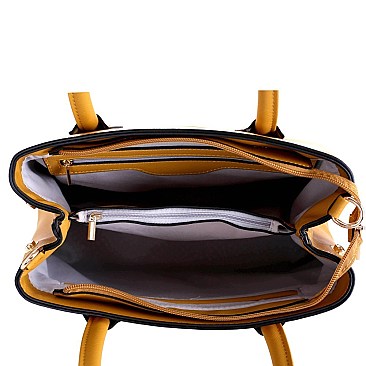 Structured 2-Way Medium Satchel