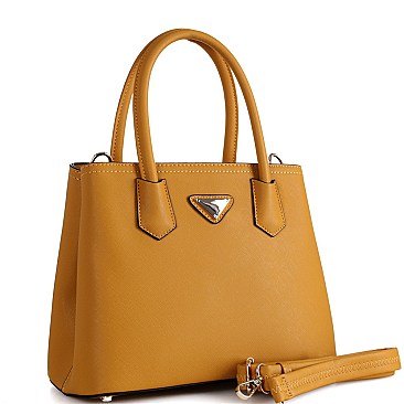 Structured 2-Way Medium Satchel