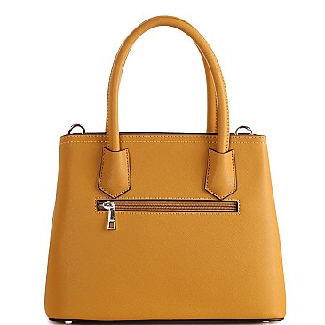 Structured 2-Way Medium Satchel