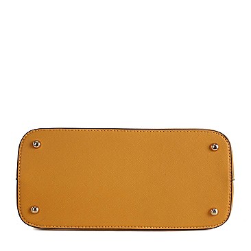 Structured 2-Way Medium Satchel