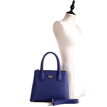 Structured 2-Way Medium Satchel
