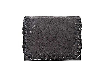 FASHION CHAINED OUT LINE MINI WALLET