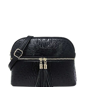 STYLISH CUTE FASHION DOUBLE TASSEL CROSSBODY BAG JYOS-050