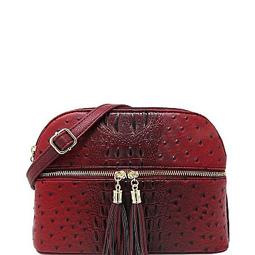 STYLISH CUTE FASHION DOUBLE TASSEL CROSSBODY BAG JYOS-050