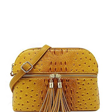 STYLISH CUTE FASHION DOUBLE TASSEL CROSSBODY BAG JYOS-050