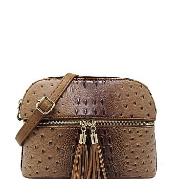 STYLISH CUTE FASHION DOUBLE TASSEL CROSSBODY BAG JYOS-050