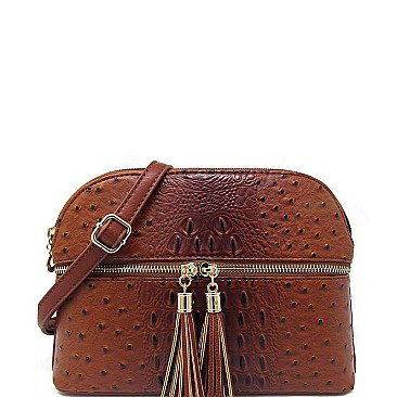 STYLISH CUTE FASHION DOUBLE TASSEL CROSSBODY BAG JYOS-050