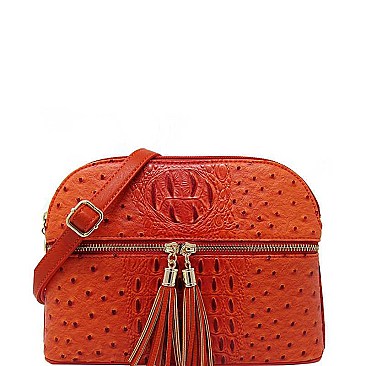 STYLISH CUTE FASHION DOUBLE TASSEL CROSSBODY BAG JYOS-050