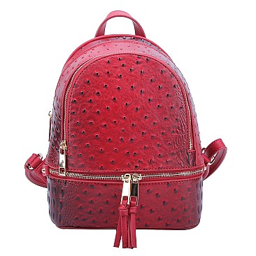 Ostrich Croc Backpack